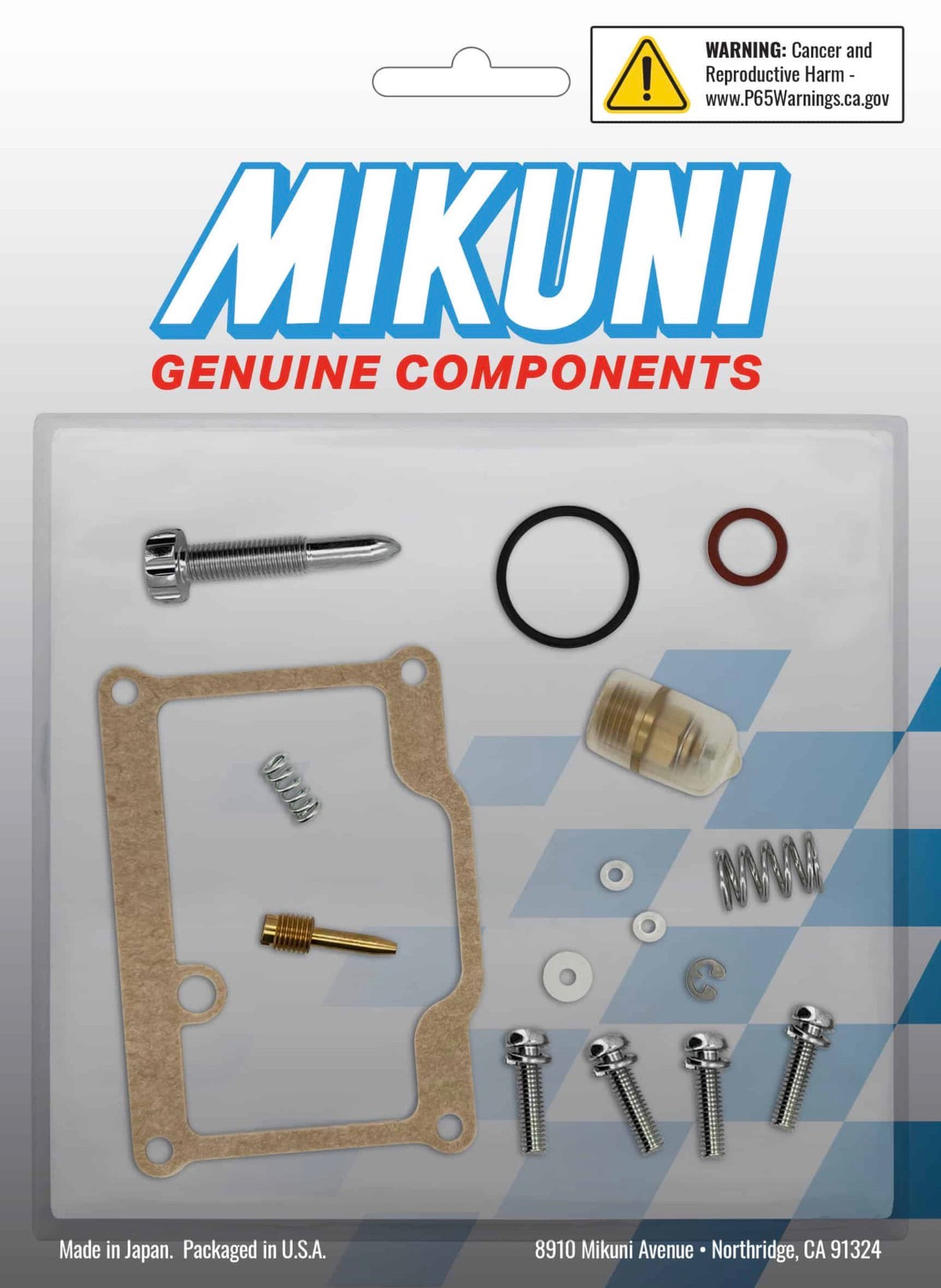 Mikuni MK-VM30-8162 - Mikuni Carburetor Rebuild Kit for Polaris ATVs and Many Other Applications